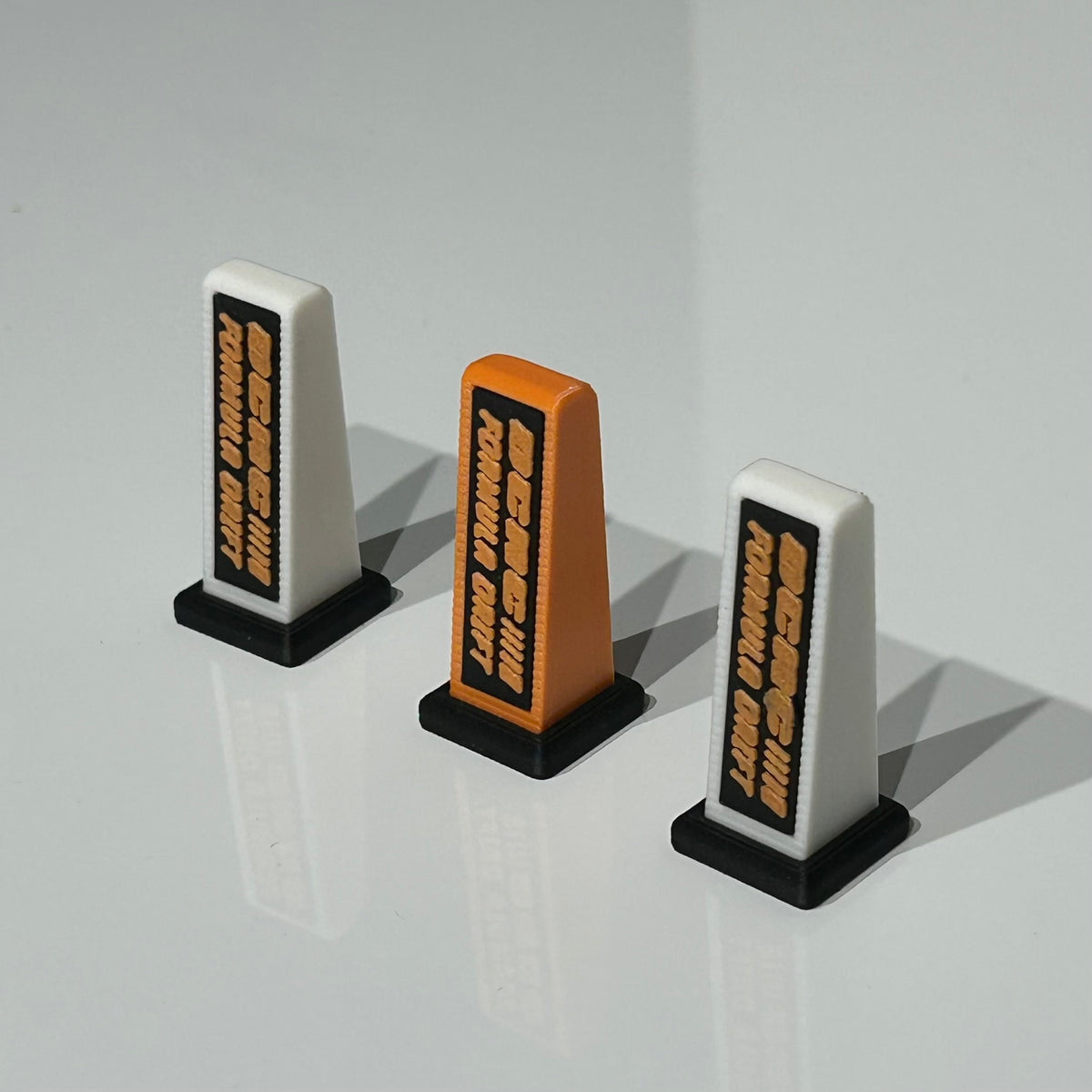 Clipping Point or Starting Gate Cones 1/24 Scale (set of 8)