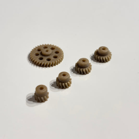 Helical Gears for 1/24 Scale RWD RC Drift Car