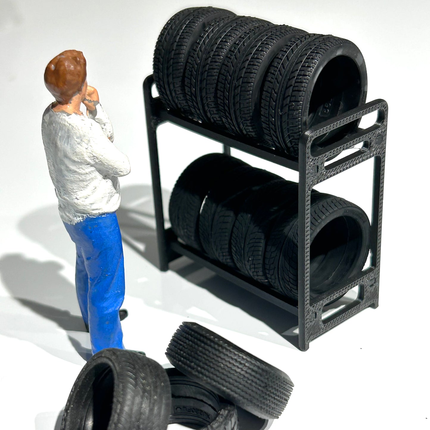 1/24 Tire Rack