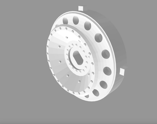 RWD Adjustable Offset Rims, 1:24 Scale 'Oppenheimer' (set of 4)