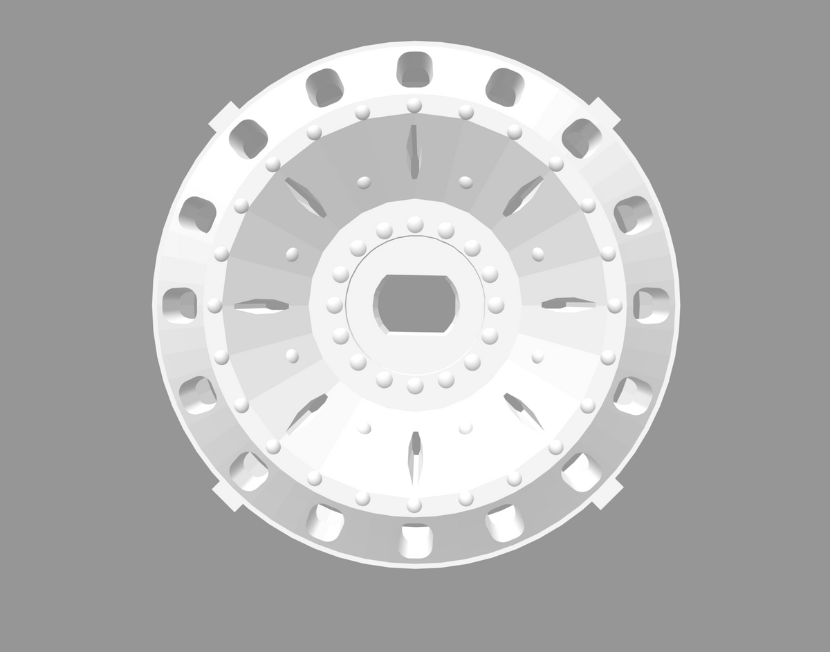 RWD Adjustable Offset Rims, 1:24 Scale 'Quasars' (set of 4)