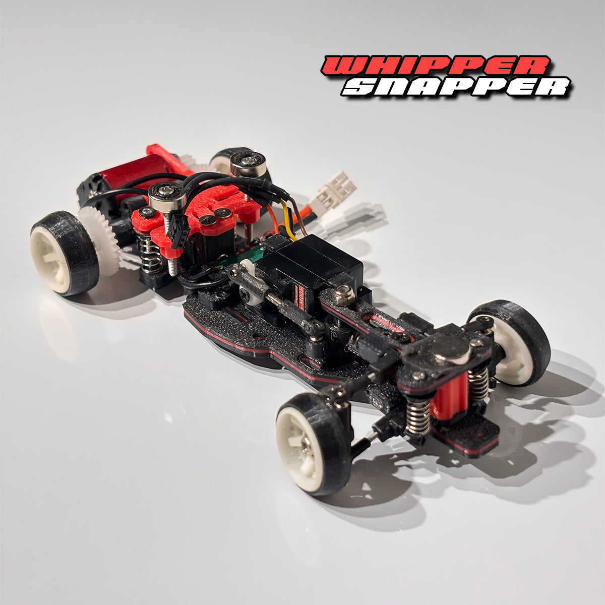 'Whipper Snapper' RWD RC Drift Car, 1:32-1:36 Scale with Body and Chassis by DCRC